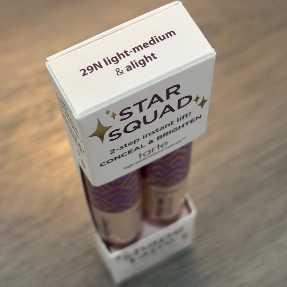 NWT! 🌟 Tarte • Star Squad Shape Tape Conceal & Brighten Duo - color 29N & Alight - Picture 5 of 16
